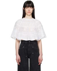 Isabel Marant - ホワイト Dilama ブラウス - Lyst