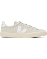 Veja - Off-white Suede Campo Sneakers - Lyst