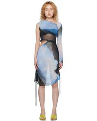 ANDERSSON BELL - Ssense Exclusive Landscapes Midi Dress - Lyst