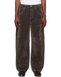 Jacquemus - Khaki 'The Mirada De-Nîmes' Jeans - Lyst