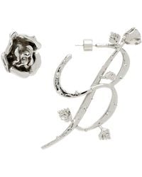Blumarine - Silver B Earrings - Lyst