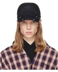 we11done - Gothic Logo Vintage Baseball Cap - Lyst