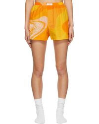 ERL Graphic Boxer Shorts - Yellow