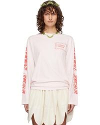 Simone Rocha - Pillowcase Logo Print Long Sleeve T-Shirt - Lyst