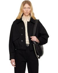 Lemaire - Short Bomber Jacket - Lyst