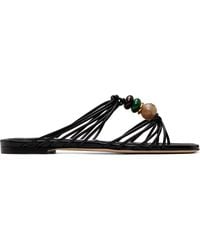 Jimmy Choo - Lova Mule Flat Sandals - Lyst