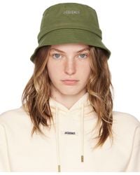 Jacquemus - Les Classiquesコレクション カーキ Le Bob Gadjo バケットハット - Lyst