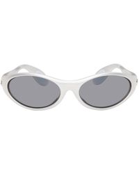 Coperni - Gray Oval Sunglasses - Lyst