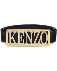 KENZO - Paris Buckle' Large Belt - Lyst