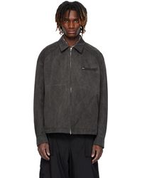 Juun.J - Washed Cotton Work Denim Jacket - Lyst