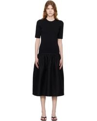 TOTEME - Twinflower Tee Midi Dress - Lyst