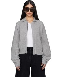 Entire studios - Marla Bomber Cardigan - Lyst