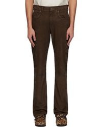 Isabel Marant - Lewys Suede Trousers - Lyst