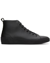 HUGO High-top sneakers for Men | Black 