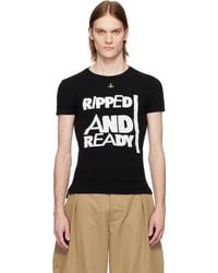 Vivienne Westwood - ブラック 'Ripped & Ready' Peru Tシャツ - Lyst