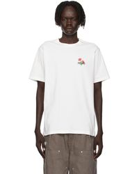 KENZO - Off- Paris Archive Bouquet' Embroidered T-Shirt - Lyst