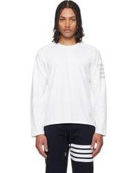 Thom Browne - Milano Cotton 4-Bar T-Shirt - Lyst