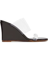 Maryam Nassir Zadeh - Ssense Exclusive Olympia Wedge Heeled Sandals - Lyst