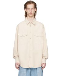 Isabel Marant - Chemise tailly blanc cassé - Lyst