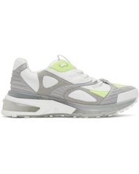 Givenchy - White & Grey Giv 1 Tr Sneakers - Lyst