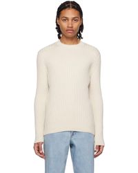 A.P.C. - . Off-white Armel Sweater - Lyst