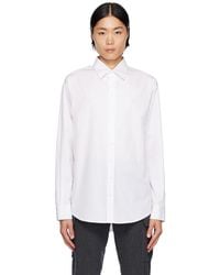DSquared² - Dsqua2 chemise blanche à emmanchures basses - Lyst
