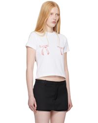 Sandy Liang Papillon Shirt in Pink | Lyst