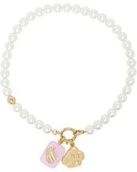 CASABLANCA - Icon Pearl Necklace - Lyst