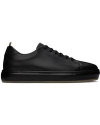 Officine Creative - Black Covered 001 Sneakers - Lyst