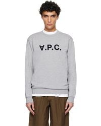 A.P.C. - Standard Grand 'Vpc' Sweatshirt - Lyst