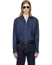 DSquared² - Twin Peaks Denim Shirt - Lyst
