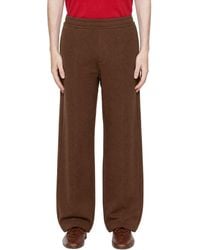 Ami Paris - Cotton Embossed Ami De Coeur Sweatpants - Lyst