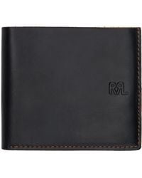 RRL - Leather Billfold Wallet - Lyst