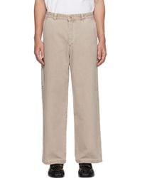 A.P.C. - Canvas Carpenter Trousers - Lyst