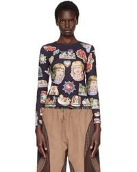 Chopova Lowena - Snippets Fitted Jersey T-Shirt - Lyst