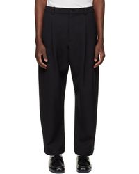 Studio Nicholson - Tuck Pleated Trousers - Lyst