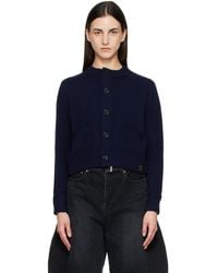 Sacai - Wool Knit Cardigan - Lyst