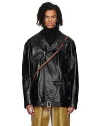Rick Owens - Porterville Jumbo Luke Stooges Leather Jacket - Lyst