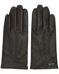 hugo boss mens gloves