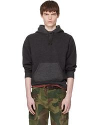 RRL - French Terry Hoodie - Lyst