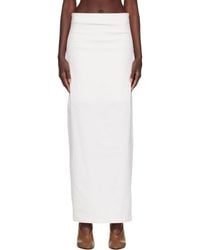 Issey Miyake - Off- Allow Maxi Skirt - Lyst