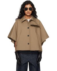 Max Mara - Tan Paggio Jacket - Lyst