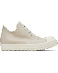 Rick Owens - Off- Temple Low Sneaks Sneakers - Lyst