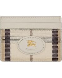 Burberry - Off- Highlands Card Holder - Lyst