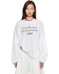 Acne Studios - Relaxed Fit Logo T-Shirt - Lyst