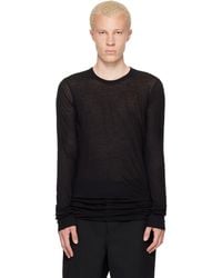 Rick Owens - Tower Basic Ls T-Shirt - Lyst