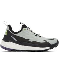 adidas Originals - Gray & Black Free Hiker 2.0 Sneakers - Lyst
