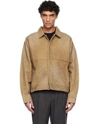 Fear Of God - Tan Canvas Utility Jacket - Lyst
