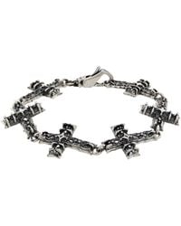 Emanuele Bicocchi - Large Multi Notre-Dame Cross Bracelet - Lyst