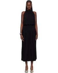 TOTEME - Soft Gathered Midi Dress - Lyst